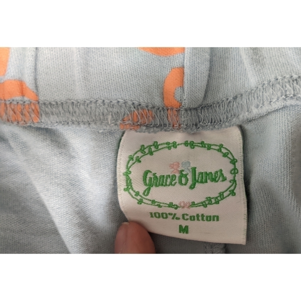 Grace & James Fall Y'all Script Lounge Pants Size Medium View 4